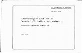 Development of a Weld Quality Monitor - DTIC