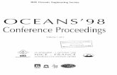 'IEEE Oceans Conference and Exhibition ; 1998 (Nice ...