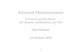 Advanced Macroeconomics - Chris Edmond