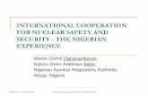 INTERNATIONAL COOPERATION FOR NUCLEAR SAFETY AND …