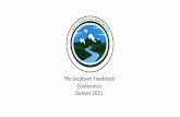 The Jacobsen Feedstock Conference Denver 2021