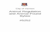 Animal Regulation and Animal Pound Bylaw