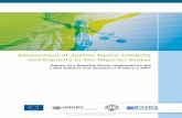 Assessment of Justice Sector Integrity and Capacity in Ten ...