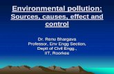 Sources, causes effect and control - IIT Roorkee