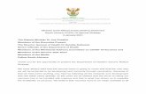 Minister Zweli Mkhize Public Brieﬁng Statement South ...