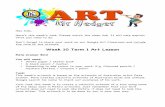 Week 10 Term 1 Art Lesson - Dapto Public School