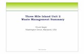 Three Mile Island Unit 2 Waste Management Summary