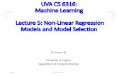 UVA CS 6316: Machine Learning Lecture 5: Non-Linear ...