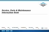 Service, Parts & Maintenance Information Book