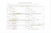 Speed and Velocity Worksheets and Answers