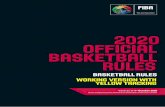 20 OFFICIAL BASKETBALL RULES - FIBA