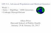 EPI 511, Advanced Population and Medical Genetics