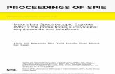 Maunakea Spectroscopic Explorer (MSE): the prime focus ...