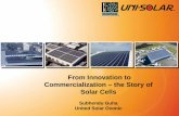 From Innovation to Commercialization – the Story of Solar ...
