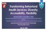 Transforming Behavioral Health Services: Diversity ...