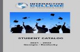 STUDENT CATALOG - ict.edu