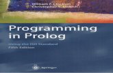 Programming in Prolog, Fifth Edition - UTM