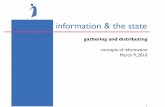 information & the state