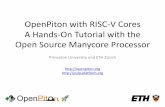 OpenPiton with RISC-V Cores A Hands-On Tutorial