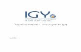 Polyclonal Antibodies - Immunoglobulin (IgY)