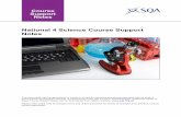 National 4 Science Course Support Notes - sqa.org.uk