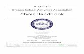 2022 Oregon Association Choir Handbook