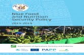 Niue Food and Nutrition Security Policy - Pacific Community