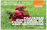 PAKISTAN OVERVIEW OF FOOD SECURITY AND NUTRITION