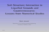 Soil{Structure{Interaction in Lique ed Grounds and ...