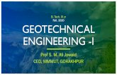 B. Tech. III yr GEOTECHNICAL ENGINEERING -I