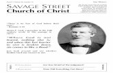 March 7; Volume 98, Number 10 Our History: AVAGE STREET ...