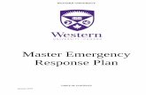 Master Emergency Response Plan - Western University