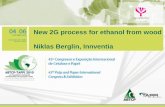New 2G process for ethanol from wood