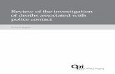 Review of the investigation of deaths associated with ...