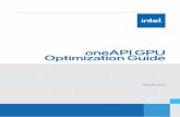 oneAPI GPU Optimization Guide - Intel Developer Zone