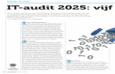 Praktijk: IT-audit IT-audit 2025: vijf - Accountant