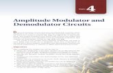 Amplitude Modulator and Demodulator Circuits