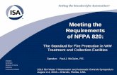 Meeting the Requirements of NFPA 820