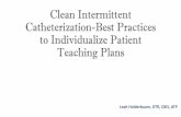 Clean Intermittent Catheterization-Best Practices to ...