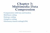 Chapter 3: Multimedia Data Compression