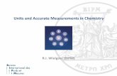 Units and Accurate Measurements in Chemistry