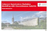 Coherent Synchrotron Radiation Modelling with ...
