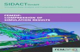 femzip: compression of simulation results