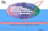 ONLINE PHYSICAL EDUCATION CONFERENCE 2021