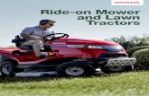 Ride-on Mower and Lawn Tractors - Honda