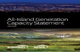 All-Island Generation Capacity Statement