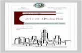 2012‐2013 Buying Plan - Chicago