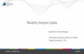 Reliability Analysis Update