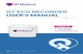 QT ECG RECORDER USER’S MANUAL