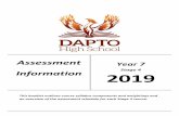 Assessment Policy Booklet - Home - Dapto High School